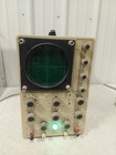 Heathkit Io-18 Laboratory Oscilloscope Crt Powers On  For Parts Or Repair Only 