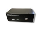Startech Sv231dpddua 2 Port Dual Console Kvm Switch Box - Tested W  Ac Adapter  