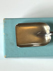 Vintage Tiffany   Co Sterling Silver Bar Shovel Spoon Straw In Box