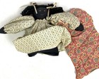 Vintage Black African American Folk Art Bean Bag Rag Doll