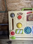 Vintage Fisher Price Activity Center  134 1973 Baby Toddler Crib Busy Board 