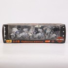 Maisto 1 18 Harley-davidson Police Motorcycle 3-piece Set Series 4 Diecast