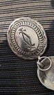 Vintage Stamped  dm   Sterling Silver 40  Concho Belt 