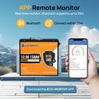 Eco-worthy 12v 150ah Lifepo4 Bluetooth Lithium Battery Metal Casing For Rv Boot
