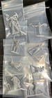 Unpainted 28mm Various Human Fantasy Minis  lot Of 43 