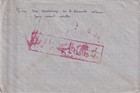 Beijing China 1947 Airmail Cover To New York Us 2 Surcharged Stamps W letter