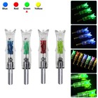 6 12pcs Lighted Nocks For Bolts 297-302 Crossbow Bolts Id 300   7 62mm Half Moon