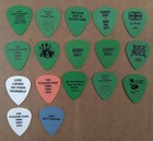 Poison 2018 Setlist   2 Unused 2017 Tickets   17 Tour Guitar Picks