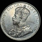 1936 Canada  1 Silver Dollar Coin King George V  800 Silver Key Date  014