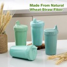 4 Packs Sippy Cups For Toddlers Kids  Reusable Plastic Spill Proof Cups For Kids