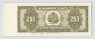 Haiti 250 Gourdes 1988  P-251s Perforated Specimen  Original Unc  Scarce Type 