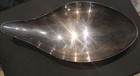 Vintage Reed And Barton Sterling Plated  Large Teardrop Dish - 13 5  X 6 25 