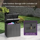 Package Delivery Box Lockable Outdoor Parcel Drop Box Weather Resistant Porch