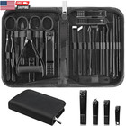 Nail Clippers Set  26 Piece Manicure Set   Pedicure Kit  Stainless Steel Fingern