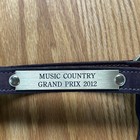 Vintage Leather Show Horse Halter Full Size Music Country Grand Prix 2012 Origin