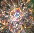 Vintage Handmade Lucite Kaleidoscope Rotating Glass Bead Chamber Millefiori Mcm