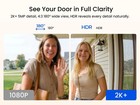 Reolink 5mp Video Doorbell Camera Wifi Person Detection 2 Way Talk 180  wide View