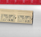 Original Vintage Lot 100  1 25 Tickets Jesse James Theatre In Toledo Ohio