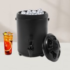 8l Stainless Steel Insulated Beverage Dispenser Beverage Container With Spout