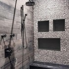 24  X 12  Shower Niche  Black Wall Shower Cubby No Tile Needed