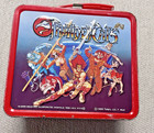 Vintage 1985 Thundercats Metal Lunchbox   Thermos Set Aladdin Industries Inc 