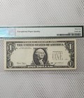 2003  1 Atlanta Overprint On Back Error Federal Reserve Note - Pmg 35 Epq  rare 