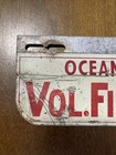 Vintage Ocean City Maryland Volunteer Fire Department License Plate Topper
