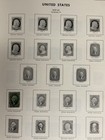 H e  Harris U s  Liberty Stamp Album  Aprox 1 950 Stamps  Used   Unused  To  89