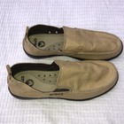 Crocs Walu Slip On Loafers Mens Size 12 Tan Canvas 11270