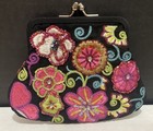 Vera Bradley 25th Anniversary Embroidered Beaded Purse With Factory Dust Bag Nwt