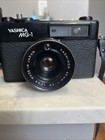 Yashica Mg-1 Vintage 70s Rangefinder 35 Mm Film Camera  Made In Hong Kong