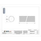 Zoro Select 2022966 Fully Threaded Rod  5 16 -24  3 Ft  Steel  Grade 8  Plain