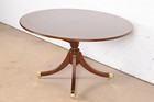 Baker Furniture Historic Charleston Georgian Banded Mahogany Dining Table