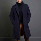 Autumn Winter Men s Trench Coats Male Wool Jackets Mens Business Overcoat 