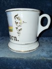 Occupational Shaving Mug  Horse Drawn Milk   Cream Wagon