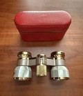 Jason 3x Coated Opera Glasses Mother-of-pearl Finish With Case