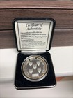 Chicago Bulls Champions 1 Troy Oz  999 Fine Silver 24kt Michael Jordan