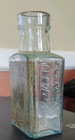 Antique 1890s Quack Medicine Bottle Kutnow s Anti-asthmatic Powder   Label