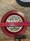 Vtg Souvenir State Plate Lot Of 2 Homer Laughlin  sanders Tenn And Minnesota Red