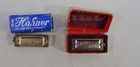 Vtg Lot 17 M  Hohner Harmonica s Marine Band Echophone Goliath Vest Pocket Harp