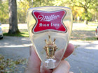Miller Beer Tap Knob Handle Miller High Life Lucite Acrylic 1960s