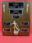 Vintage Baltimore Orioles 1970 World Championship Plaque