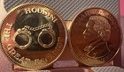 Harry Houdini Magician Coin Token Medal Handcuffs  Ehrich Weiss -bronze 1 625 