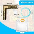 Maple Tree Syrup Tapping Kit L-shaped Tip Design With Reusable Collection Bags
