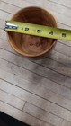 005 Custom Veteran Made Wood Turned Trinket Dish Bowl