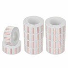 10 Rolls 6000pcs Price Tag Gun Labels White Price Tag Sticker Refill For Mx-5500