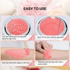  2 4 Lb  Hard Wax Beans Beads For Body Hair Removal Brazilian Waxing  rose 