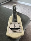 1961 Oahu Electric Lap Steel Guitar 6-string Right-handed Perloid Color W Slides