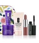 New Clinique 6-pc Gift Set Macy   s Spring Makeup Skincare Floral Bag