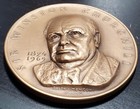 1965 Medallic Art Sir Winston Churchill Maco Medal Bronze  Ralph Menconi  Coin